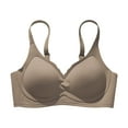 thumbnail image 4 of Brasier Tela de Mantequilla Sujetador Push up sin Costuras para Mujer, Inalámbrico, de Sujeción Suave, sin Relleno, Cómodo, para Pecho Pequeño, Levanta Los Laterales y Suaviza La Flacidez. Mediana, 4 of 4