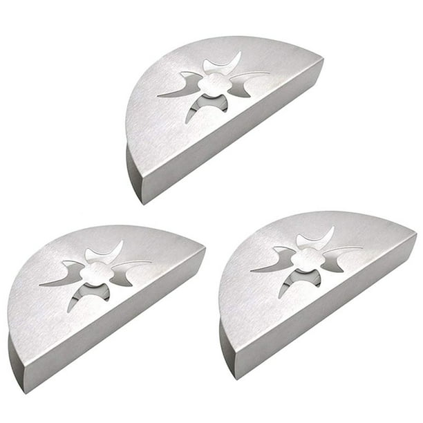 3X Soporte de Toalla de Papel Soporte de Servilleta de Acero Inoxidable Contenedor Organizador