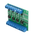 thumbnail image 4 of Módulo controlador de placa de circuito amplificador PLC MOS FET de 4 canales PWM de 3-20 V a 3,7-27 V CC, 10 A, 4 of 12