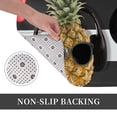 thumbnail image 3 of Kdxio Pineapple With Black Glasses,16" x 24", Non-Slip Front Door Mats,Outdoor Welcome Mat Washable, 3 of 9