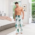 thumbnail image 7 of Cartoon Cactus Ghost Pajama Pants, Men's Lounge Pants Light with Drawstring and Pockets, Christmas New Year Birthday Father's Day Gifts, X-Large, 7 of 7