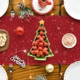 thumbnail image 3 of Muñeco de nieve Navidad pájaros árboles camino de mesa, 13 x 72 pulgadas temporada invierno Navidad vacaciones cocina mesa de comedor decoración para interior al aire libre hogar fiesta decoración, 3 of 5