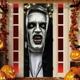 thumbnail image 4 of Horror Nun Zulema s de puerta 3D Halloween 15.16x78.74 pulgadas, 4 of 7