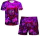 thumbnail image 1 of Summer Five Night At Freddy Ropa Trajes Impresión 3D Fiesta de cumpleaños Regalos Ropa Conjuntos Niños Niñas FNAF Dibujos animados Casual Outfits10T Gao Jinjia LED, 1 of 2