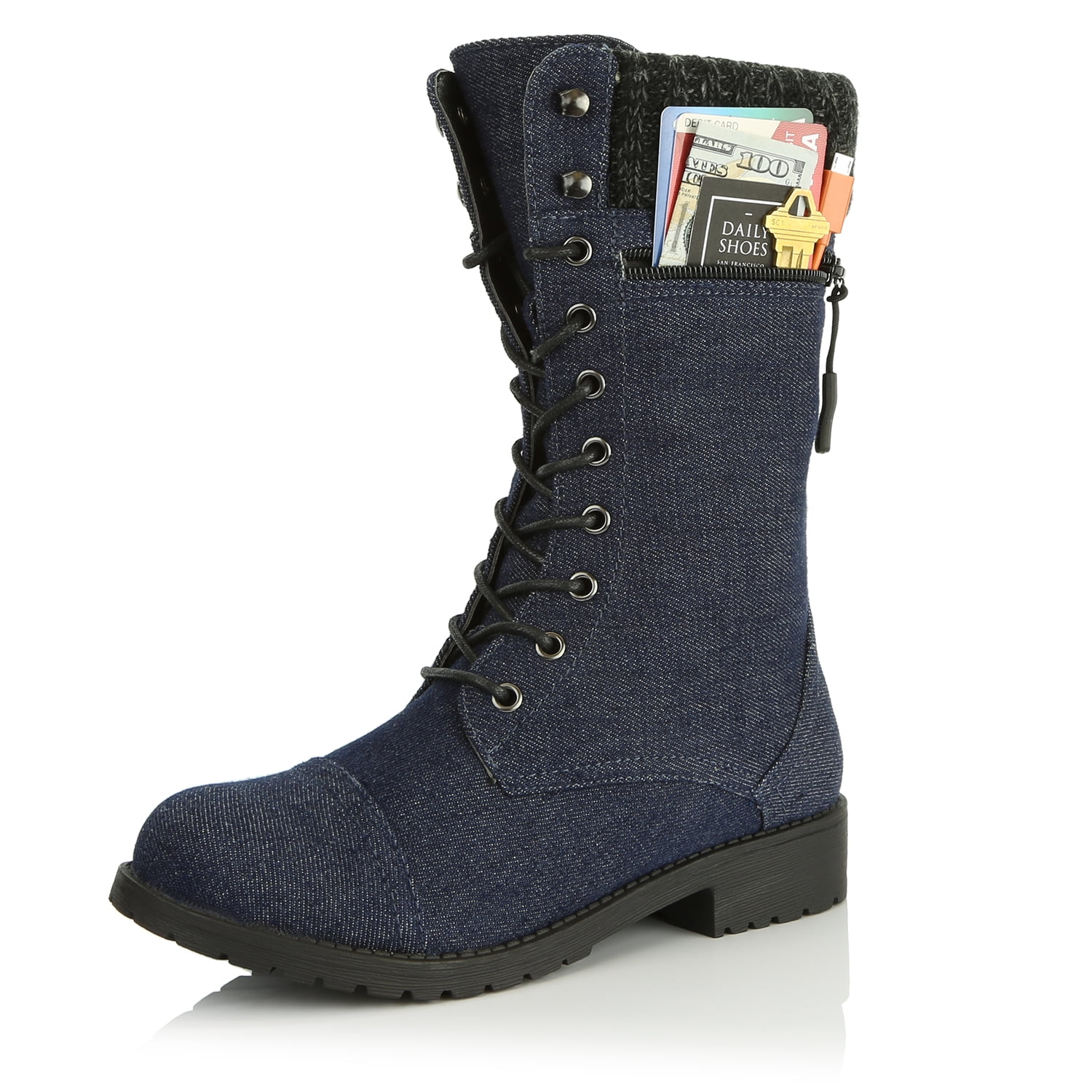 womens combat style boots