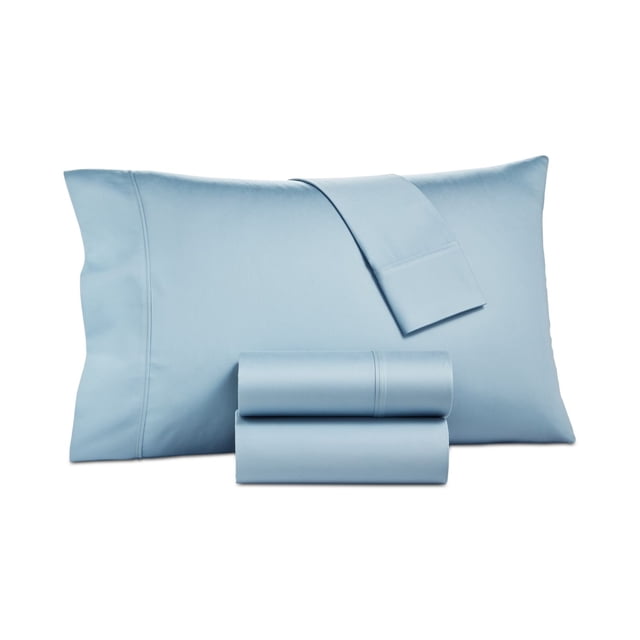 Camden Extra Deep Pocket Sateen 1250 Thread Count 4 Pc. Sheet Set, California King, Blue