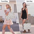 thumbnail image 6 of Large Capacity Tote Bag,White Halloween Witch Pumpkin Pattern Handbag Fashion Luxury Tote Bag,15.7"x13"x 5.1" Inches,Laptop Compatible, 6 of 6
