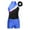 Royal Blue, variant on Haitryli Kids Girls Sleeveless Gymnastic Leotard Ballet Dance Unitard Biketard Bodysuit with Shorts Scrunchies Set Red 8