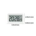 thumbnail image 3 of Latrodar Digital Electronic Clock LED Display Electronic Clock Enduring Switching Countdown White Home Decor, 3 of 5