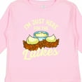 thumbnail image 4 of Inktastic Hanukkah Funny Here for Latkes Boys or Girls Long Sleeve Toddler T-Shirt, 4 of 5