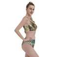 thumbnail image 2 of Kdxio Roman Chariot Horse Race for Womens High Waisted Bikini Top Sports Style Two Piece Bathing Suits, 2 of 5