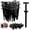 50pcs, variant on Heavy Duty Nylon Zip Ties with Pin & Button, UV Resistant T-Style Cable Buckles for Automotive Repair, Bumper, Fender & Engine Cover Fasteners