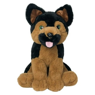 German shepherd stuffed animal build hotsell a bear