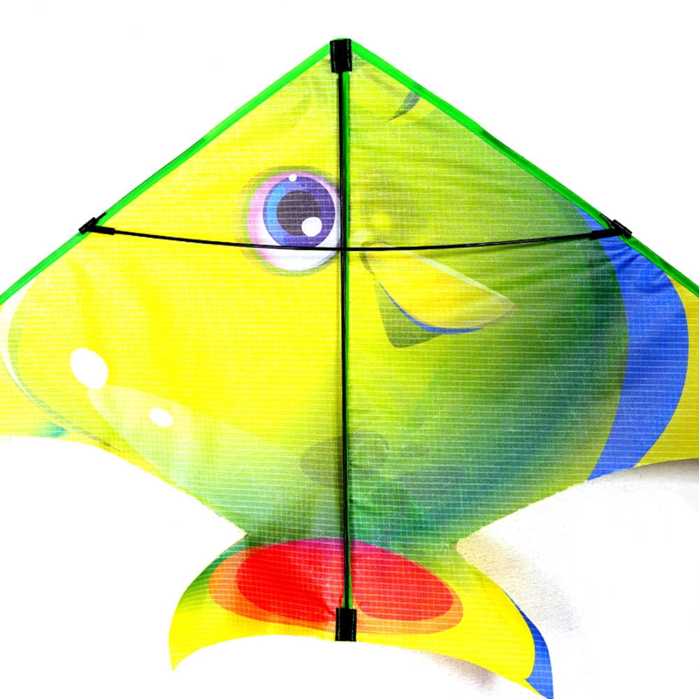 Suodoka 3-Piece Delta Kite Set – Tropical Fish & Octopus Kites, Lightweight, Vibrant Colors, Easy Setup for All Ages