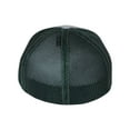 thumbnail image 3 of Richardson - Fitted Trucker with R-Flex Cap - 110 - Heather Grey/ Dark Green, 3 of 5