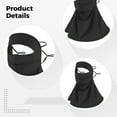 thumbnail image 3 of Cooling Neck Gaiter for Men, Full Face Sunlight Protection Mask, Adjustable Ice Silk Neck Gaiter with Breathable Mesh, Ideal for Summer Cycling, Outdoor Sports, and Sun Protection, 3 of 4