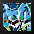 thumbnail image 2 of Katsikis, Nicola 20x20 Black Modern Framed Museum Art Print Titled - Street Flow III, 2 of 5