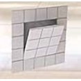 thumbnail image 3 of FF Systems | System F3 - Access Panel | Removable | Tile Application | 5/8" Drywall (24" X 24"), 3 of 4