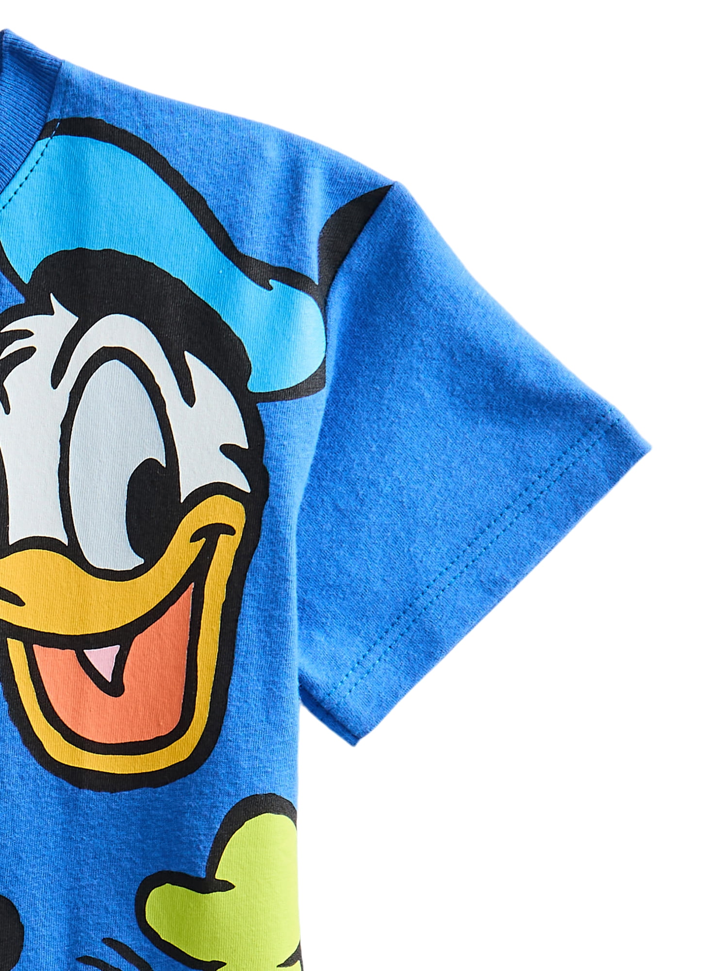 Mickey and Friends Toddler Graphic Crewneck Tee with Short Sleeves, Sizes 12M-5T