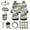 Brown - Butterfly Boho Mandala Flower, variant on LedBack Cat Sunflower Print 15Pcs Car Interior Cover Set Includes Car Front Rear Seat Covers Steering Wheel Cover Safety Belt Pads Garbage Bag Cup Coasters etc, Easy to Install