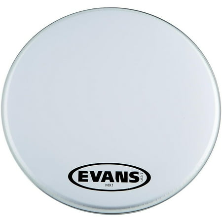 EVANS MX1 White Marching Bass Drum Head 16 in.