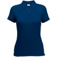 thumbnail image 3 of Fruit Of The Loom Womens Lady-Fit 65/35 Short Sleeve Polo Shirt, 3 of 3