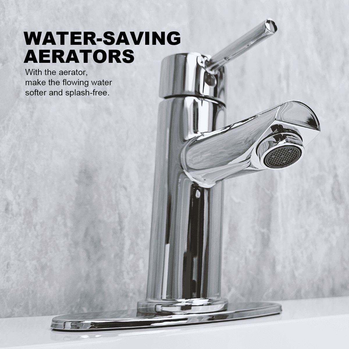 ReliaFLO L23832-01 Metals Chrome Low Arc Bathroom Sink Faucets Faucet