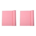thumbnail image 6 of 2 Pack Pink Silicone Mats for Kitchen Counter, Non-slip Waterproof Large Countertop Protector Mat, Heat Resistant Mat, Silicone Craft Mat, Heavy Duty Silicone Dish Table Placemat(Pink*2,15.7x11.8"), 6 of 6