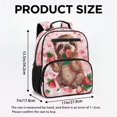 thumbnail image 7 of KUIFORTI Strawberry Animal Kids Backpack for Girls Cute Design with Adjustable Straps Breathable for Kindergarten Daily Use Back to School Gifts for Students, 7 of 7