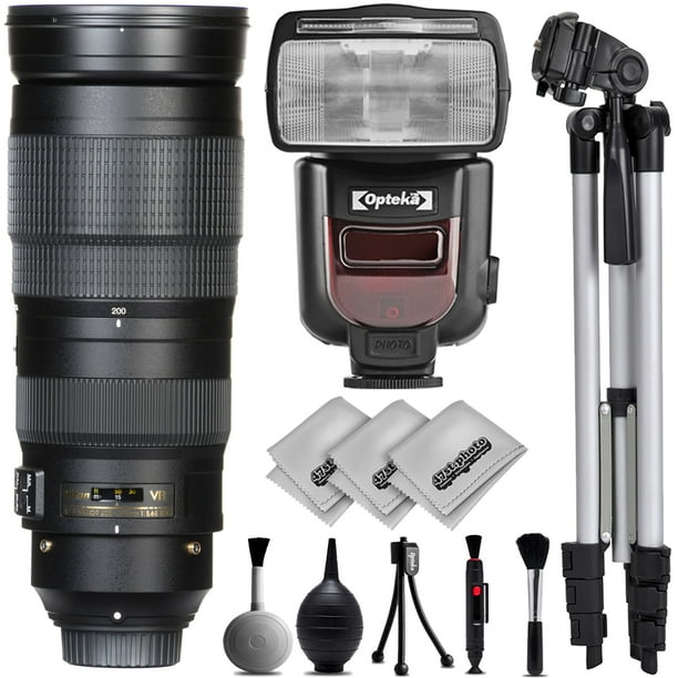 Nikon Af S 0 500mm F 5 6e Ed Vr Lens W 21 Piece Bundle Walmart Com Walmart Com