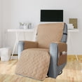 thumbnail image 3 of Alfombrilla para silla reclinable antisuciedad, funda protectora para sofá impermeable y lavable, funda protectora para sofá, funda para silla con Caqui l Macarena cubierta de sofá individual, 3 of 8