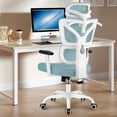 thumbnail image 1 of Office Chair Ergonomic Desk Chair   Back Gaming Chair  Big and Tall Reclining Chair Comfy Home Office Desk Chair Lumbar Support Breathable Mesh Computer Chair Adjustable Armrests, 1 of 3