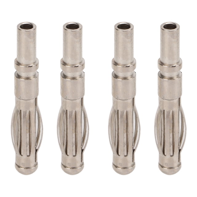 Conector macho tipo banana BuyWeek 20 piezas 21.120 4 mm de Cobre