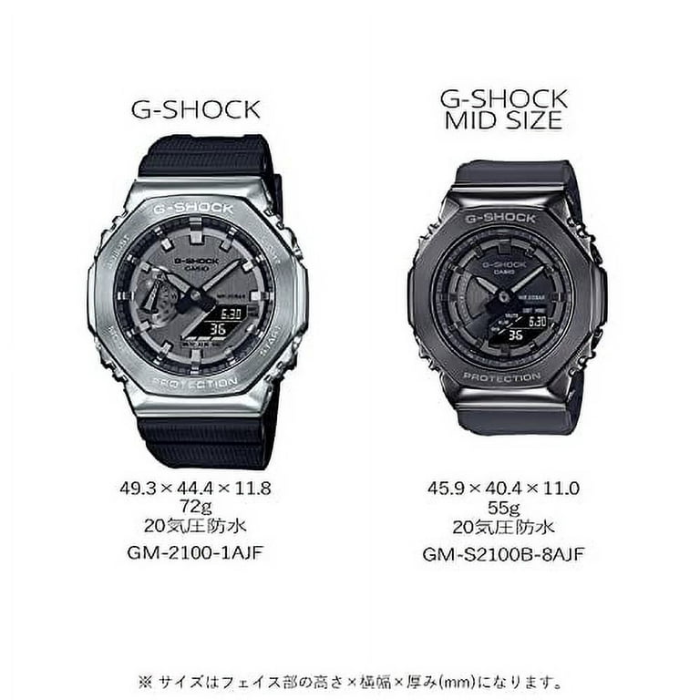 Casio] Watch G-SHOCK Metal Covered GM-S2100PG-1A4JF Men's Black GM