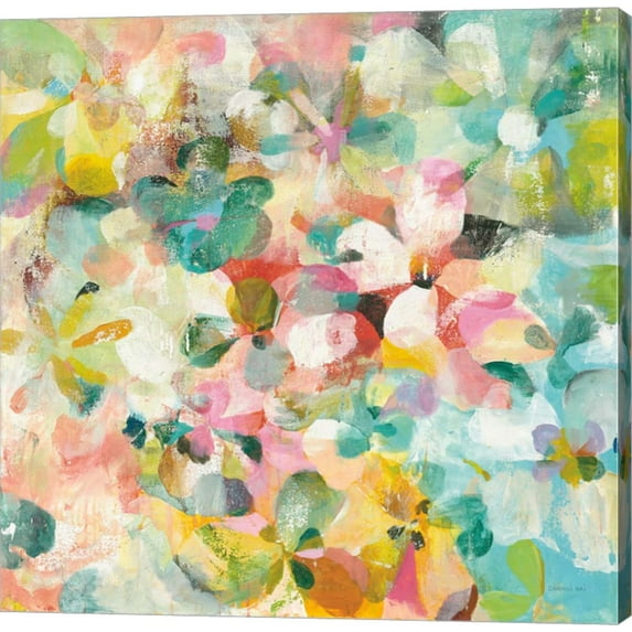Happy Garden by Danhui Nai, Canvas Wall Art, 12W x 12H