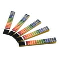 thumbnail image 2 of pH Test Strips 1-14 Range, 100 Testing Papers (20 x 5 Booklets) - For Acid & Alkaline Levels, Water, Soil, Wine, Soap-Making, Chemistry, Pool - Eisco Labs, 2 of 3