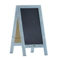 thumbnail image 2 of Emma + Oliver Magnetic Two-Sided A-Frame Folding Chalkboard, 2 of 11