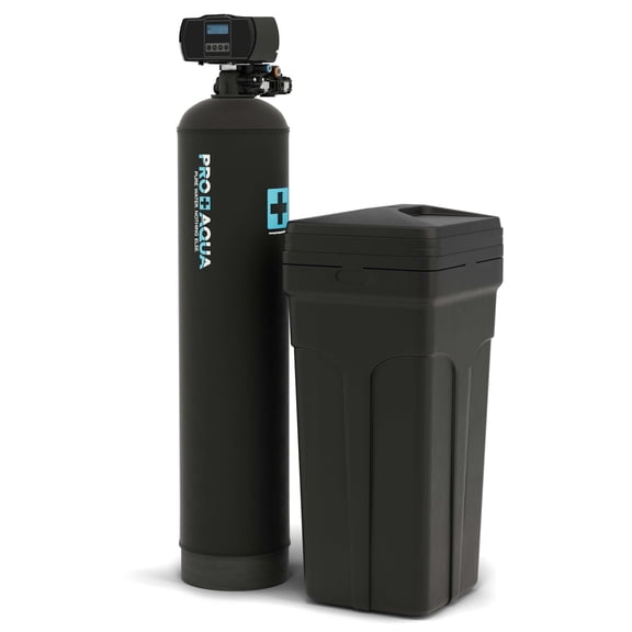 PRO AQUA Heavy Duty Whole House Water Softener System – 35,000 Grain Capacity, Premium Long-Lasting Resin, 1" Ports