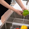 thumbnail image 3 of Sink Adjustable Water Baffle Pool Water Splash Guards With Suction Cup Hook Bathroom Wash Basin Guard Board Kitchen Accessories, 3 of 6