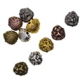 thumbnail image 5 of 10 Pieces Head Beads Bracelet Connector Spacer Charm Beads for Jewelry Making, Jewlery Findings, 12mm, 2mm Hole, 5 Colors, 5 of 6