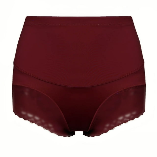 Plus Size Cotton Full Coverage Underwear for Women Tummy Control High Waist Ladies Panties Soft Comfort Briefs XL