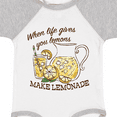 thumbnail image 4 of Inktastic When Life Gives You Lemons, Make Lemonade Boys or Girls Baby Bodysuit, 4 of 5