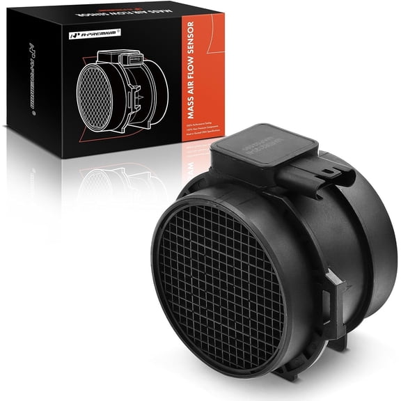 A-Premium Mass Air Flow Sensor Meter Compatible with BMW [E46] 325Ci, 325i, 330i 2003-2005 & X3 E83, Z4 E85, 2004 2005 - [fits 6Cyl DOHC, 3.0L 2.5L, 6-Pin] - Replace# 13627513956, 13627566983