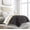 Brown/Cream, variant on Sleep Restoration Down Alternative Comforter, Oversized, Reversible, King/Cal King, Navy/Sleet