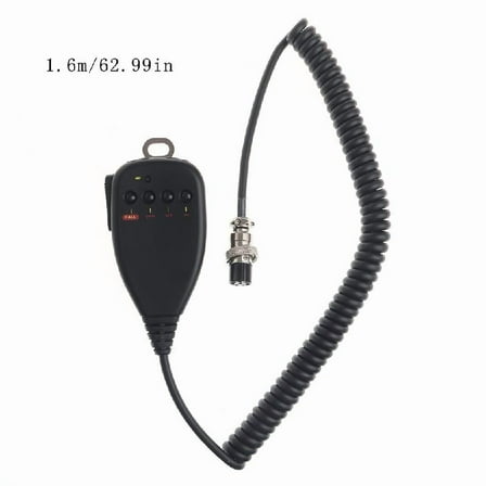YIGZYCN 8 Pin Plug Microphone Speaker Hand Mic For KENWOOD Radios TM-231 MC-44 TM-241