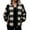 Pink, variant on Plaid Jacket for Women Casual Zip up Long Sleeve Baggy Outwear Coat Fall Trendy Loose Tops with Pockets