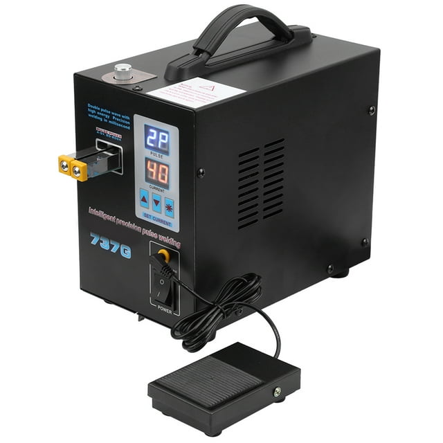 Pulse Spot Welder, Battery Welding Machine, Aluminum Alloy With LED Light Automobile Aerospace For Home Appliance Manufacturing Laboratory EU Plug 220