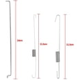 thumbnail image 2 of Throttle Return Springs Kit 2 Sets Cruise Control Linkage Regulator Gasoline Generator Accessories for GX140 GX160 GX200, 2 of 5