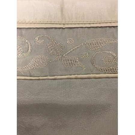 BED BATH & BEYOND Florentina, One Valance Manufactured, Mocha (Best Buys At Bed Bath And Beyond)