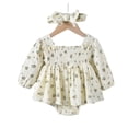 thumbnail image 6 of Baby Newborn Romper ClothesCotton Newborns Baby Baby Bodysuits Soft Long Sleeve And Long Sleeve,newborn baby onesie 3-6 Months, 6 of 6